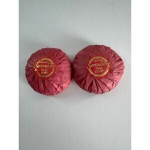 Vintage Edenfield Serenade Fine Soap Wrapped Bars 75g Each Pink Set Of 2